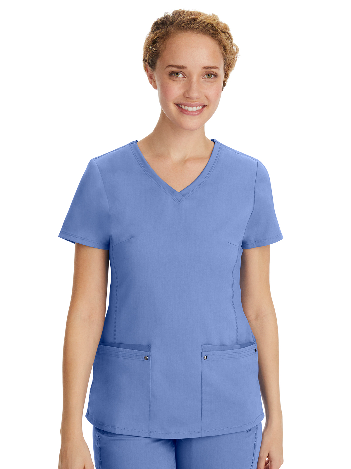 Healing Hands - HH Purple Label - Women's 2-Pocket Juliet Stylish V-Neck Top 22