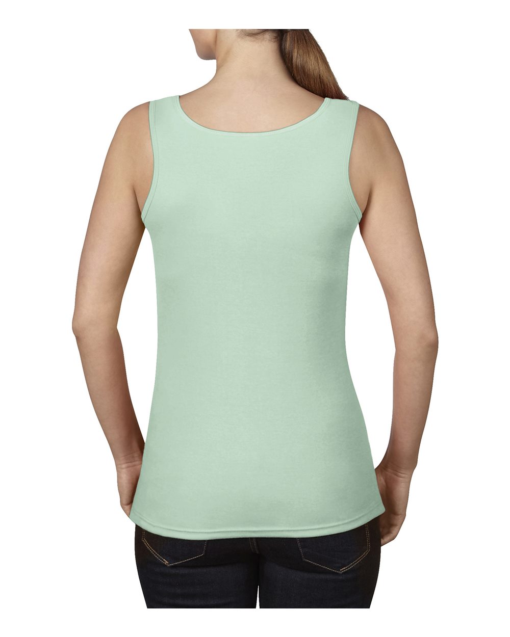 Garment-Dyed Women’s Midweight Tank Top