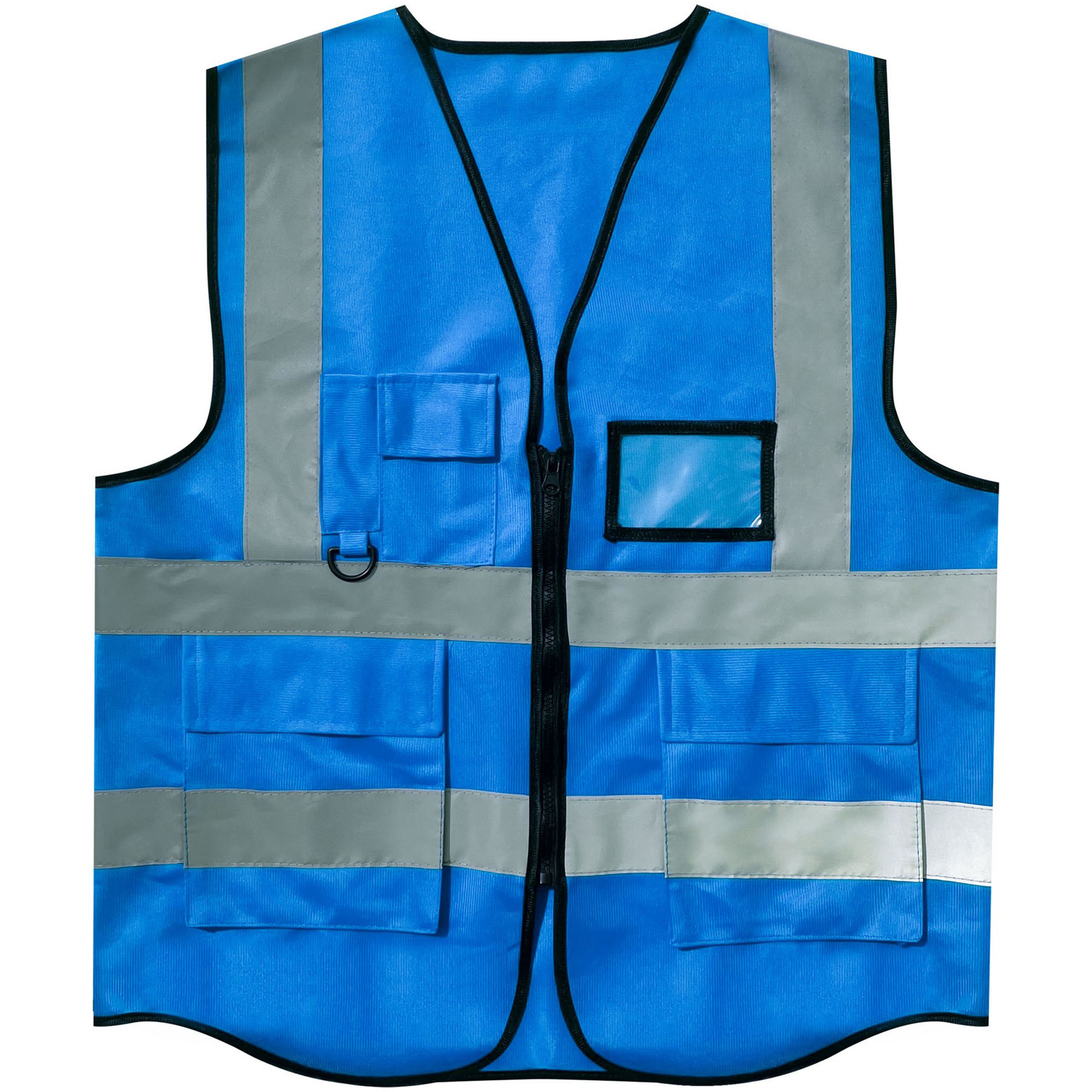 Multiple Pockets High Visibility Safety Reflective Vest 8