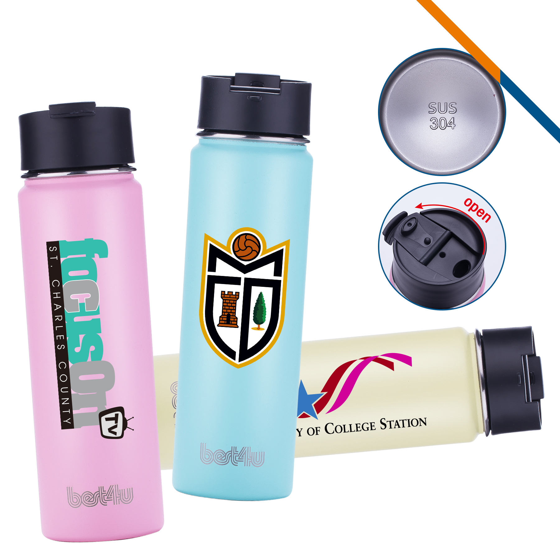 FIJI Stainless Water Bottle 2