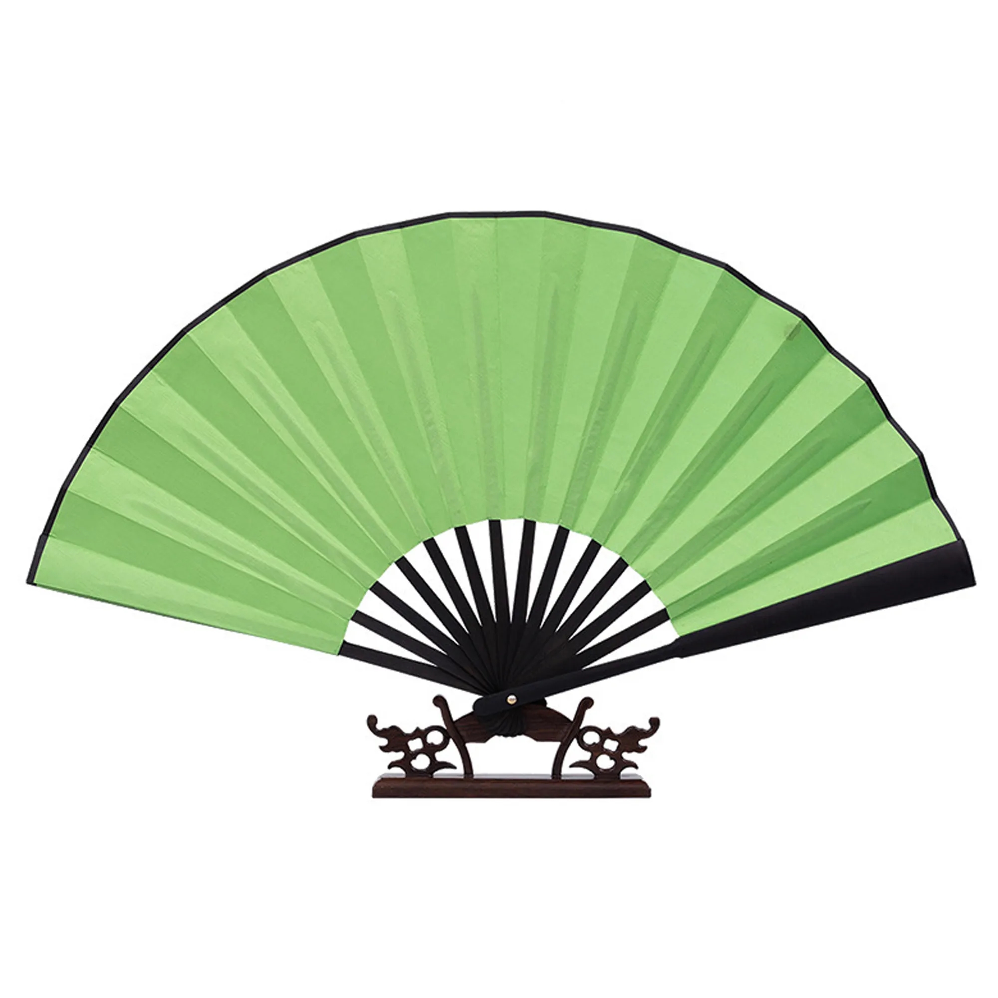 Silk Fabric Bamboo Hand Fan 9