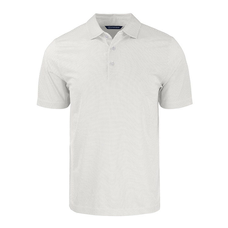 Cutter & Buck Pike Eco Symmetry Print Stretch Recycled Polo 3
