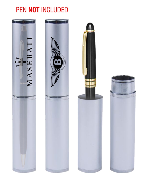 Pen Metal Gift Box - Deluxe Single Black Pen Display Box 1