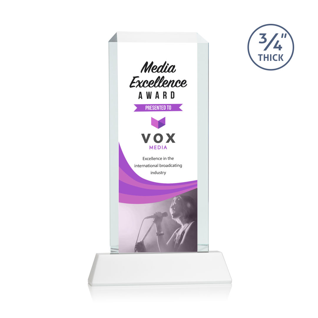 Dalton VividPrint™ Award on Newhaven - White 2