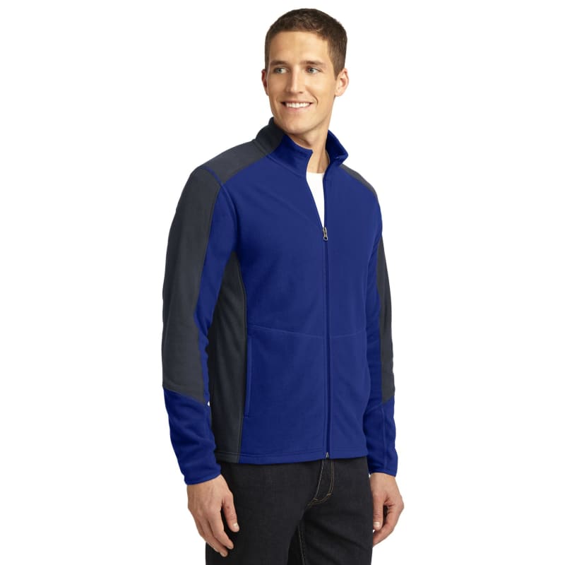 Port Authority Colorblock Microfleece Jacket. 6