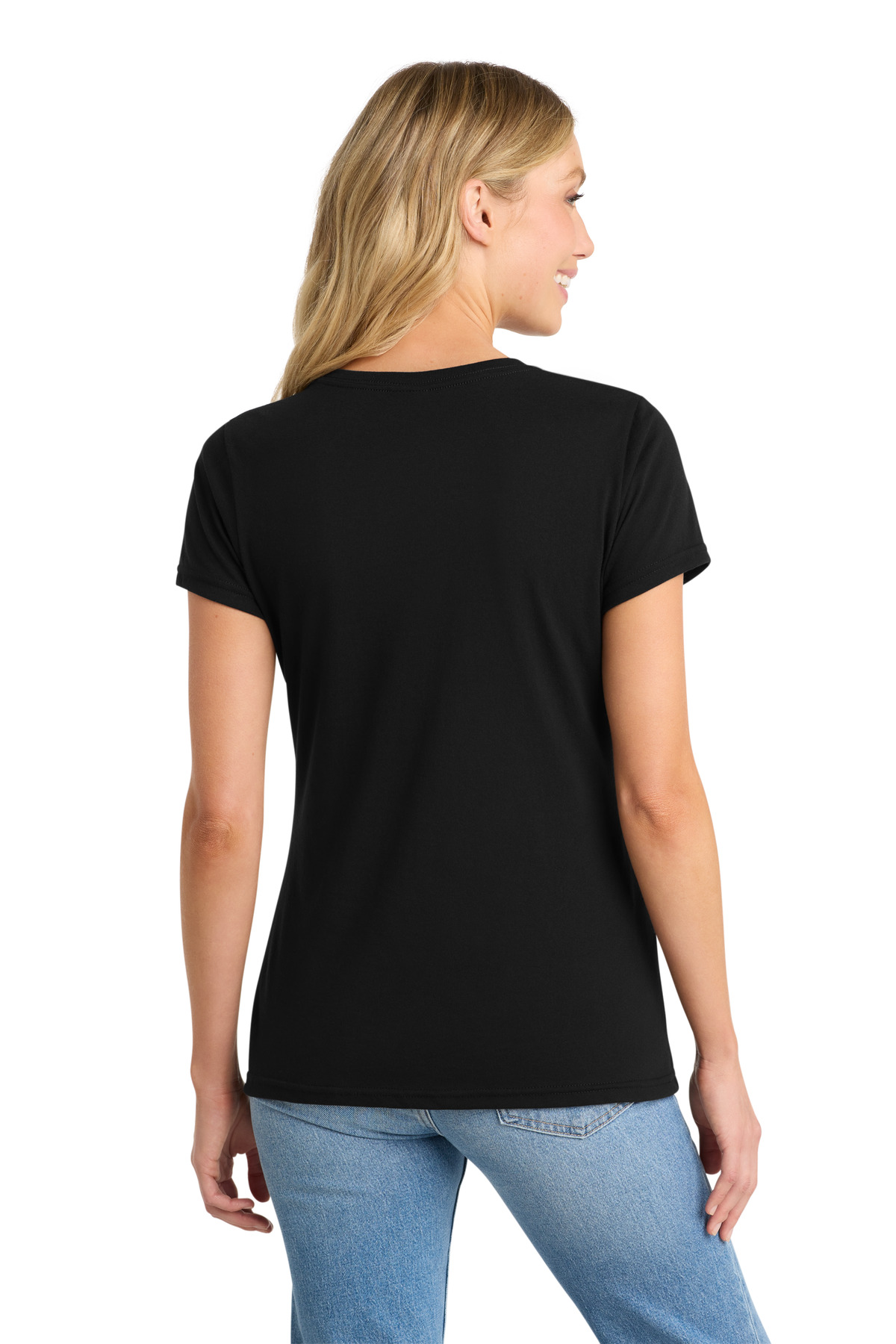 Port & Co Women's Fan Favorite Blend V-Neck Tee. LPC455V 84