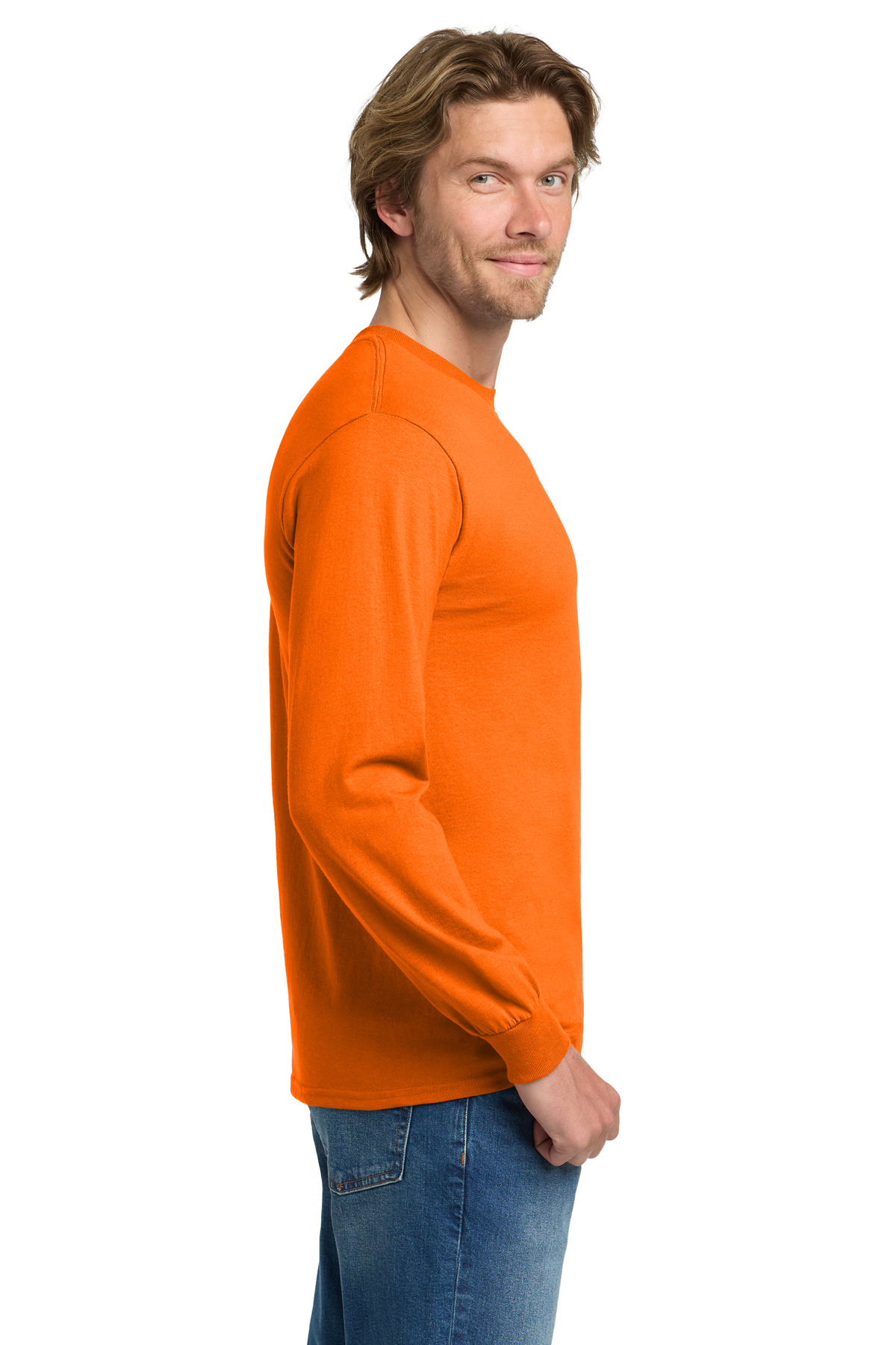 Gildan - Heavy Cotton 100% Cotton Long Sleeve T-Shirt. 5400 149