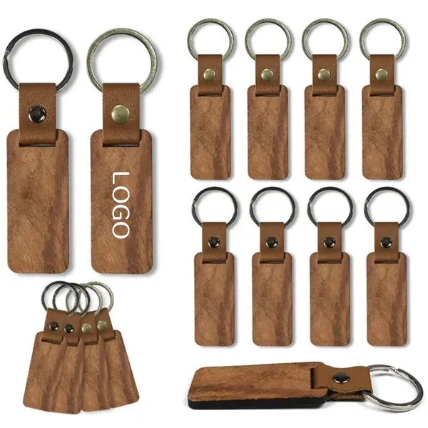 Engraved Wooden Keychain 3