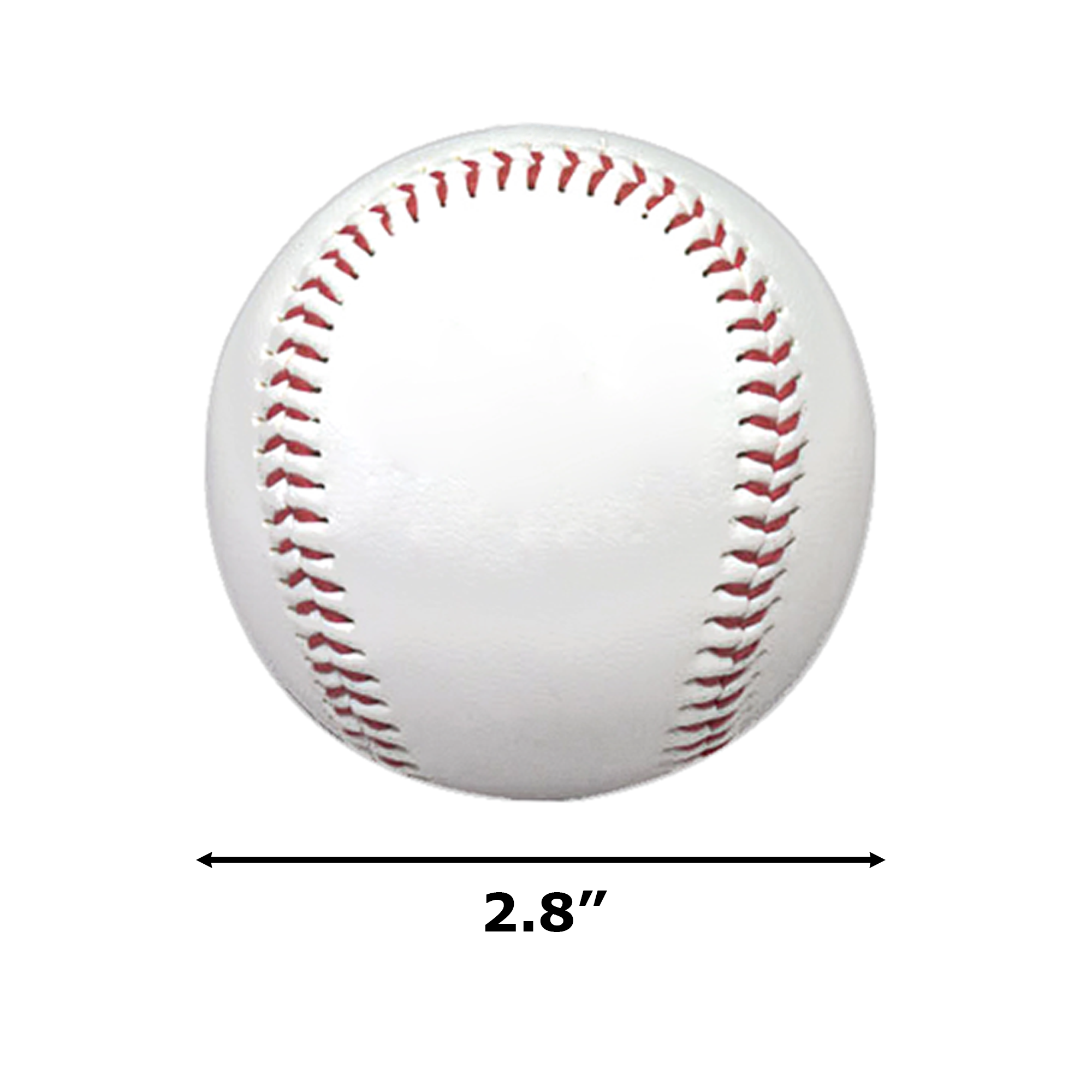 9 Inch Practice Baseball With Custom Logo 2