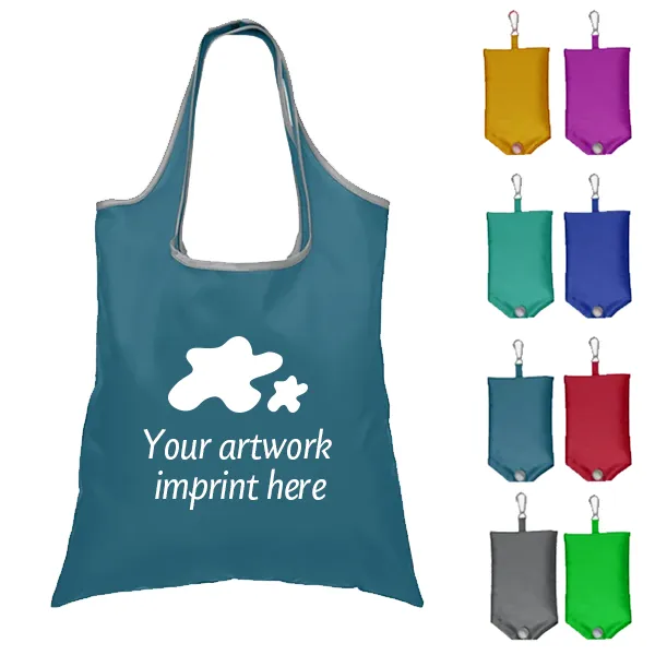 Santorini RPET Foldaway Shopping Tote 5