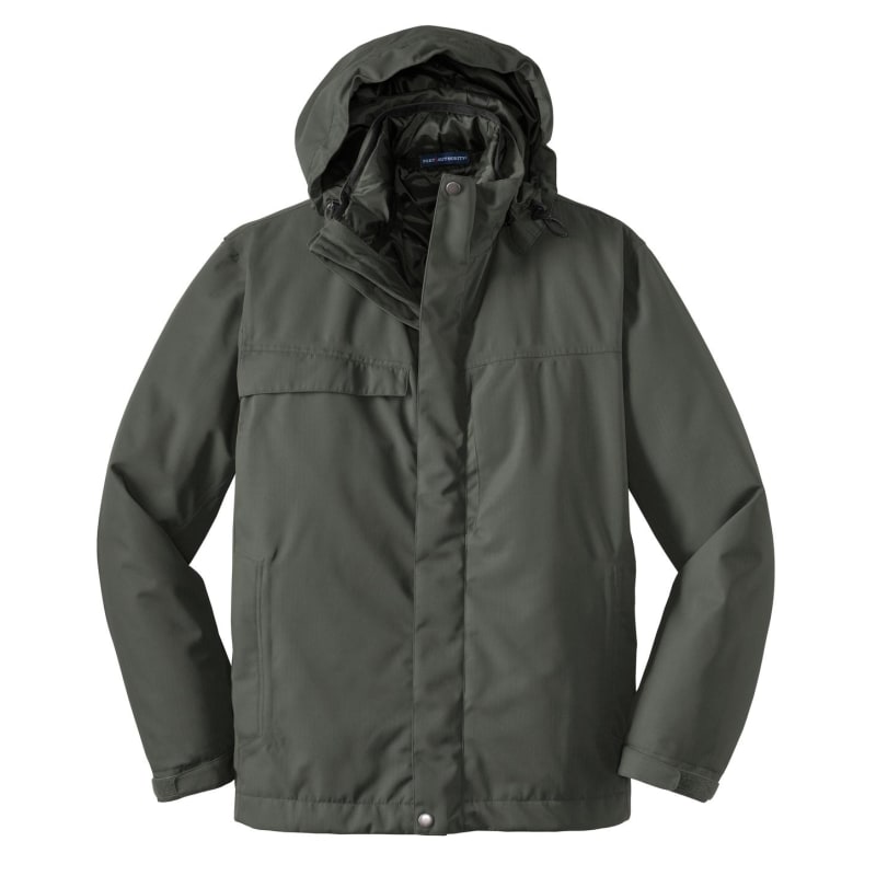 Port Authority Herringbone 3-in-1 Parka. 7