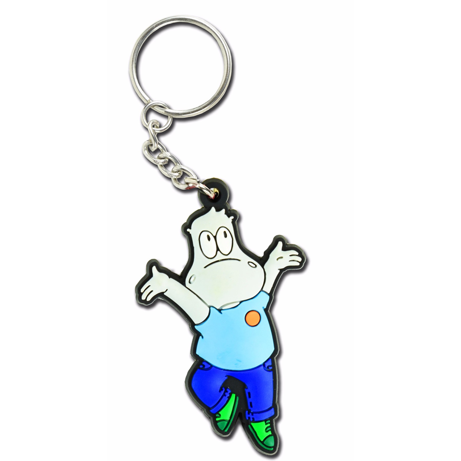 1 inch 3-D PVC KEY TAGS
