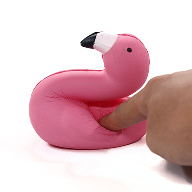 Squishy Flamingo Squeeze Toy Stress Reliever 3
