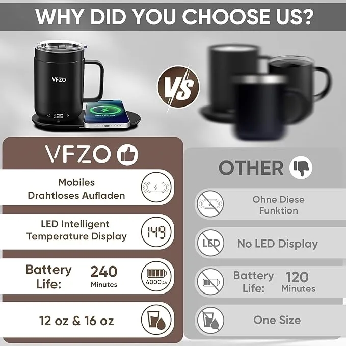 16Oz Temperature Control Smart Mug 2