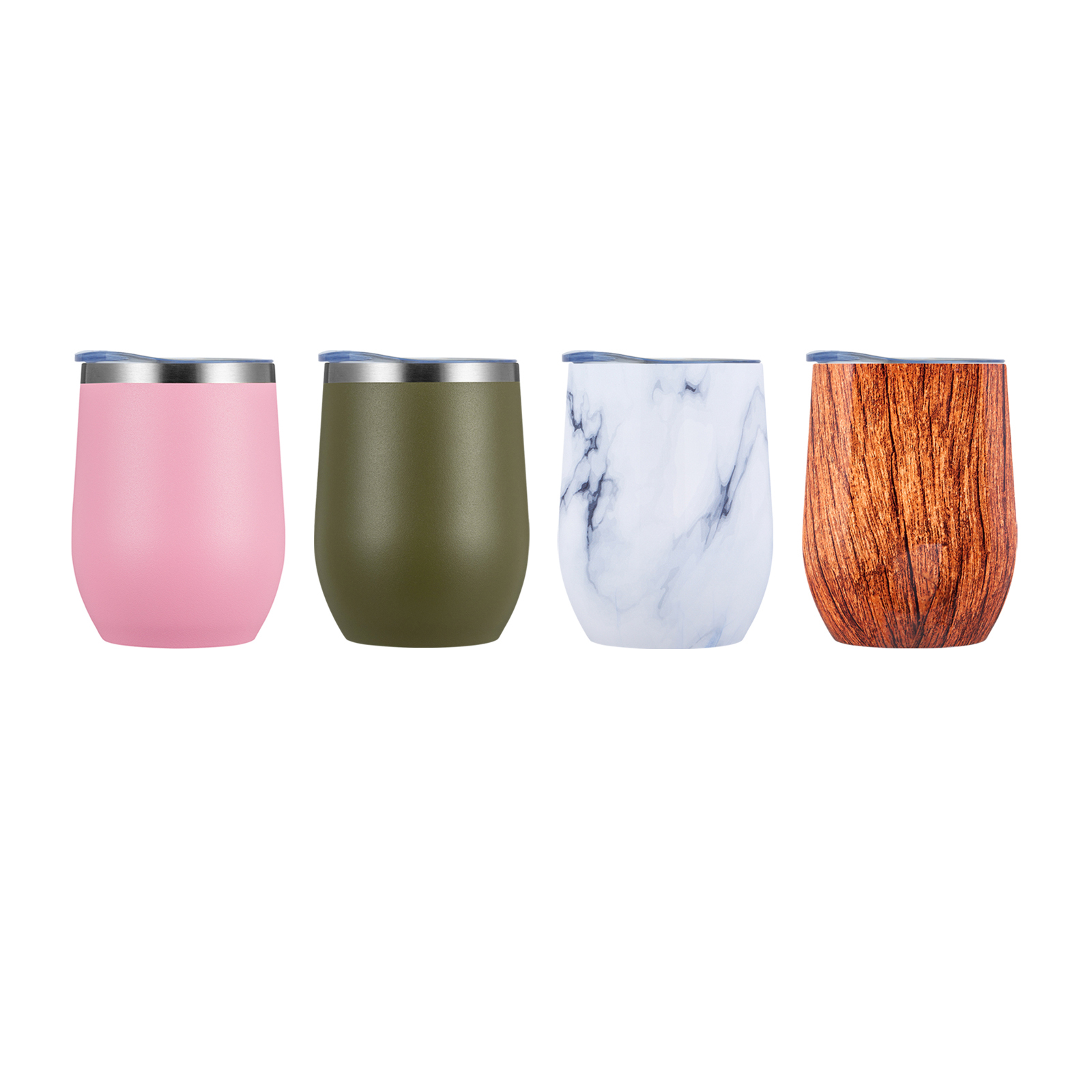 Vineyard-III 12 Oz Stemless Wine Tumblers (Double Walled) 1