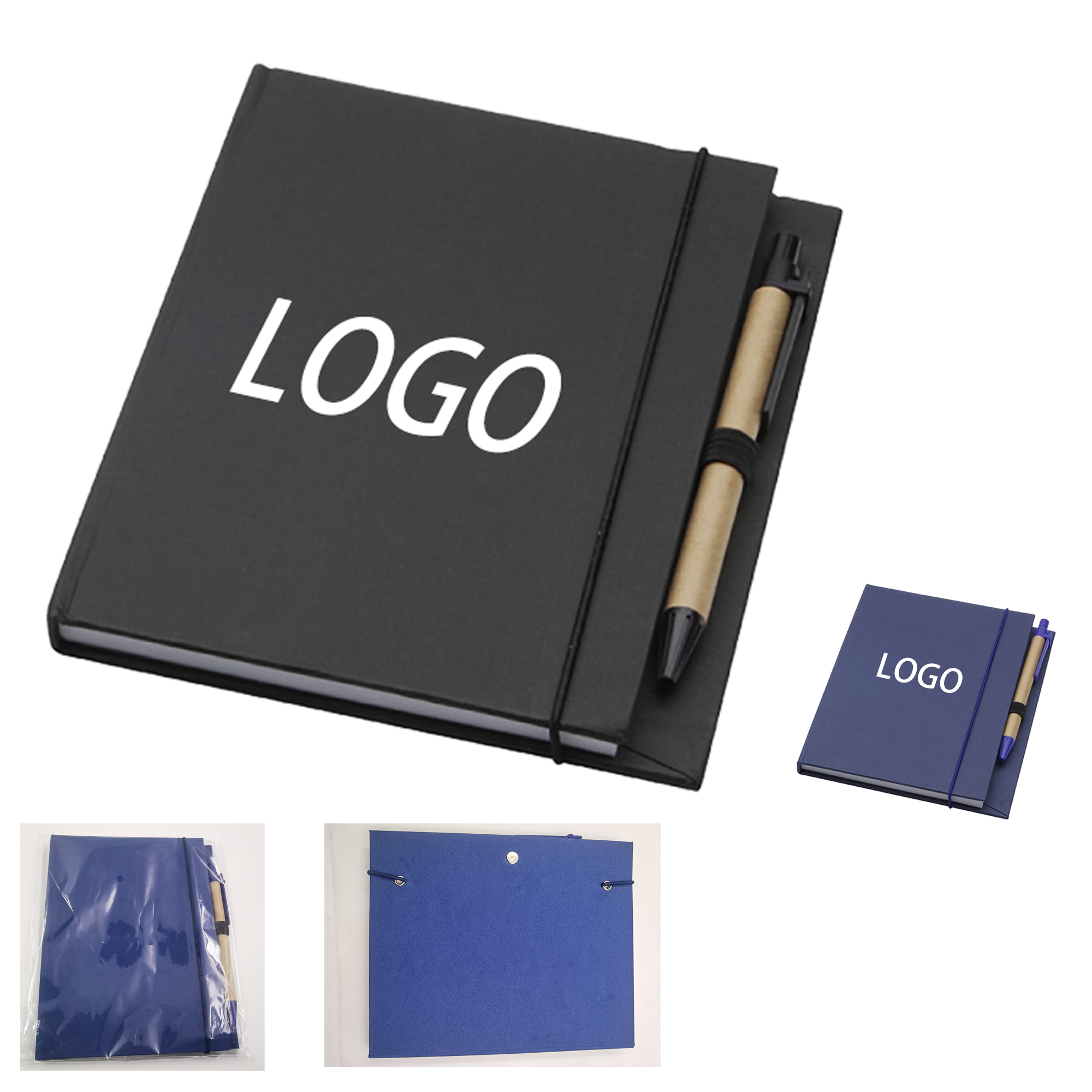 Recycled Journal with Pen