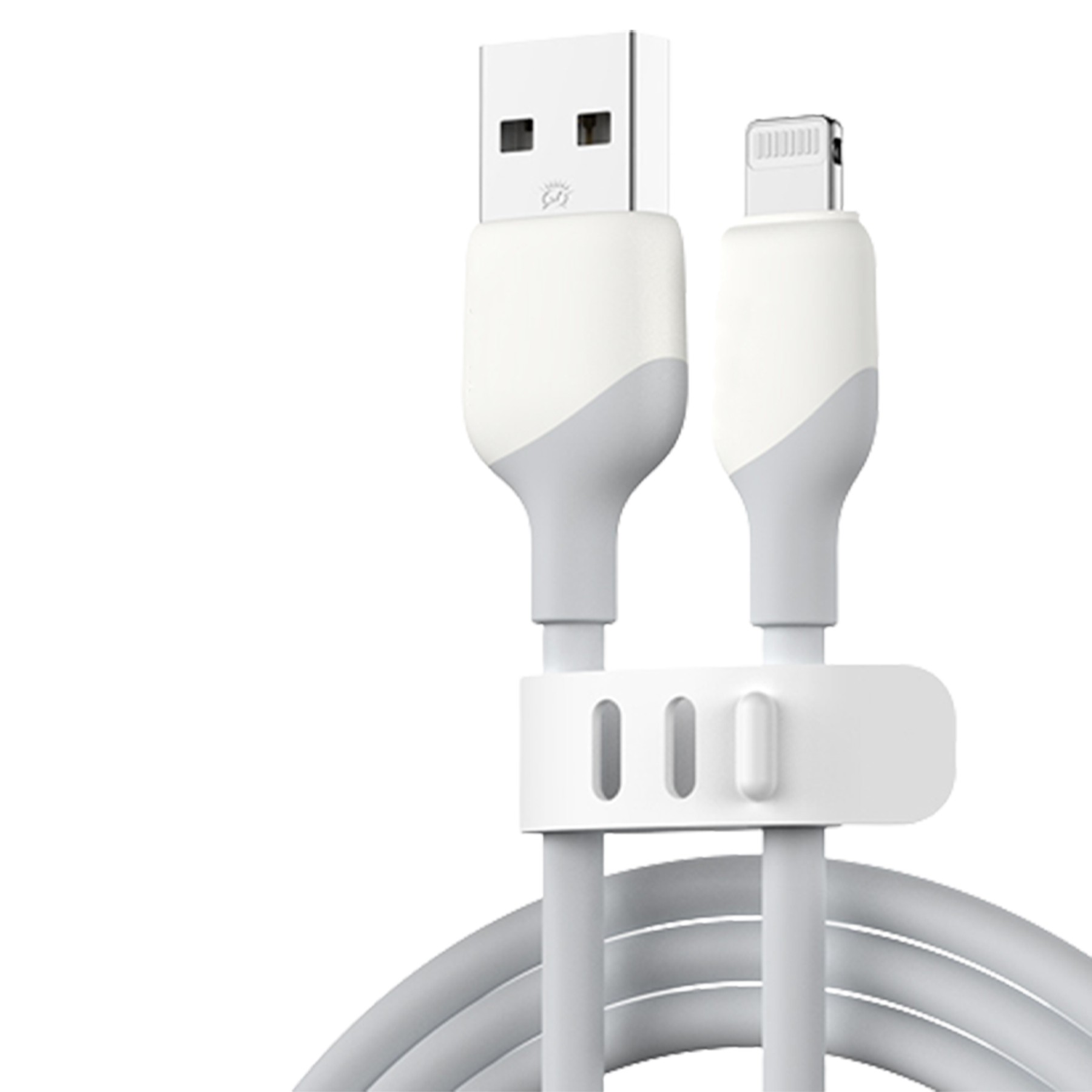 39.37 Inch Silicone Charging Cable Compatible For Iphone 2