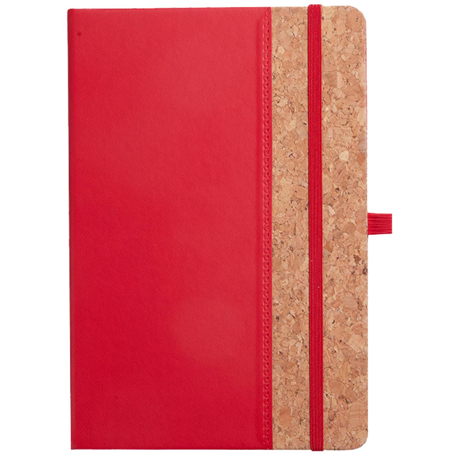A5 PU Leather Cork Cover Notebook 10