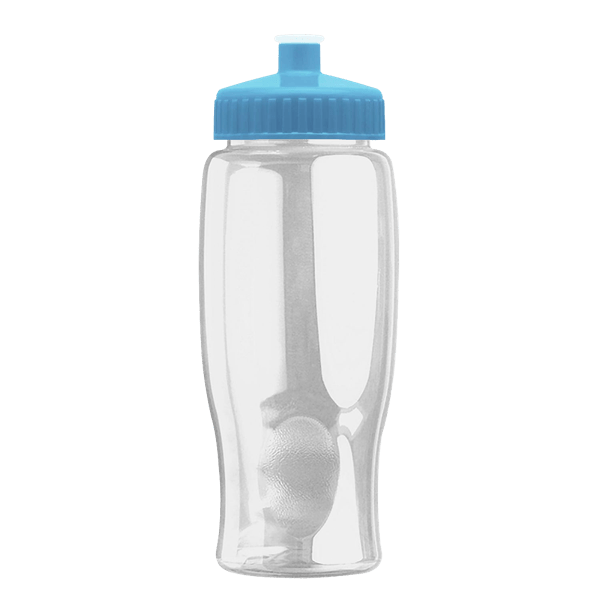 Rotation 27oz Transparent Contour Bottle w/Push-Pull Lid 45