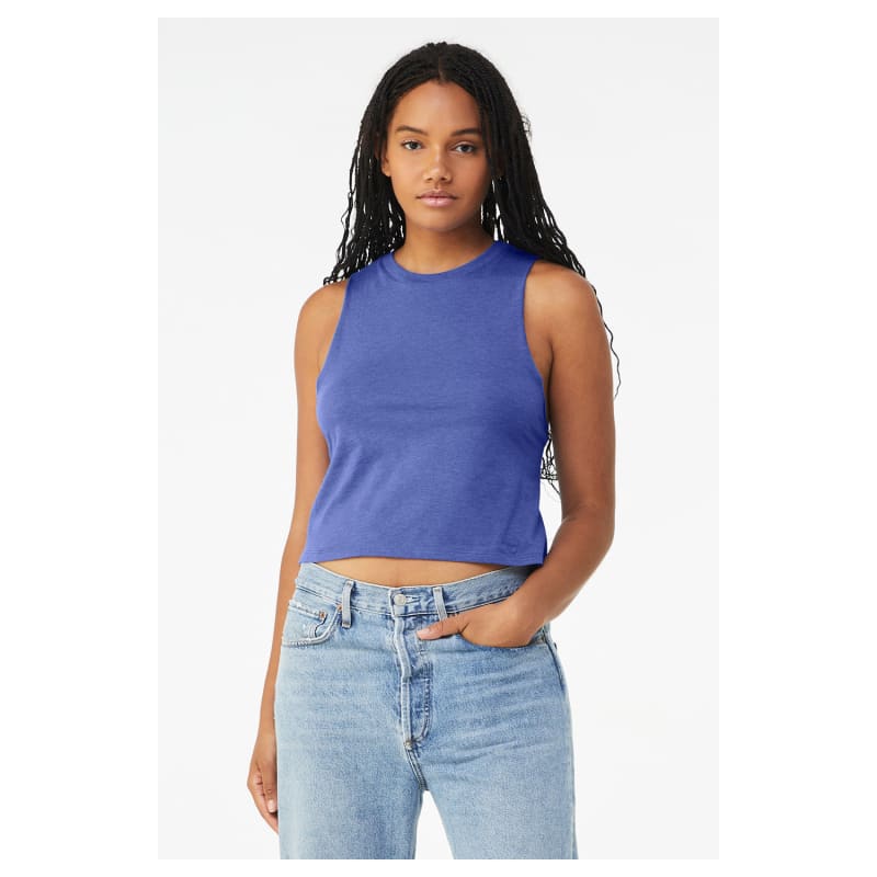 Bella + Canvas Ladies' Racerback Cropped Tank 48