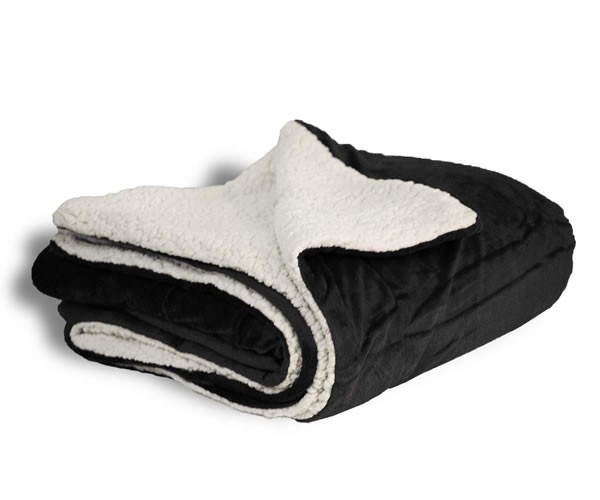 Micro Mink Sherpa Blanket - Blank 12