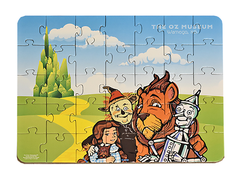 35 Pieces - 8 1/4" x 10 1/2" - Medium Puzzle 2