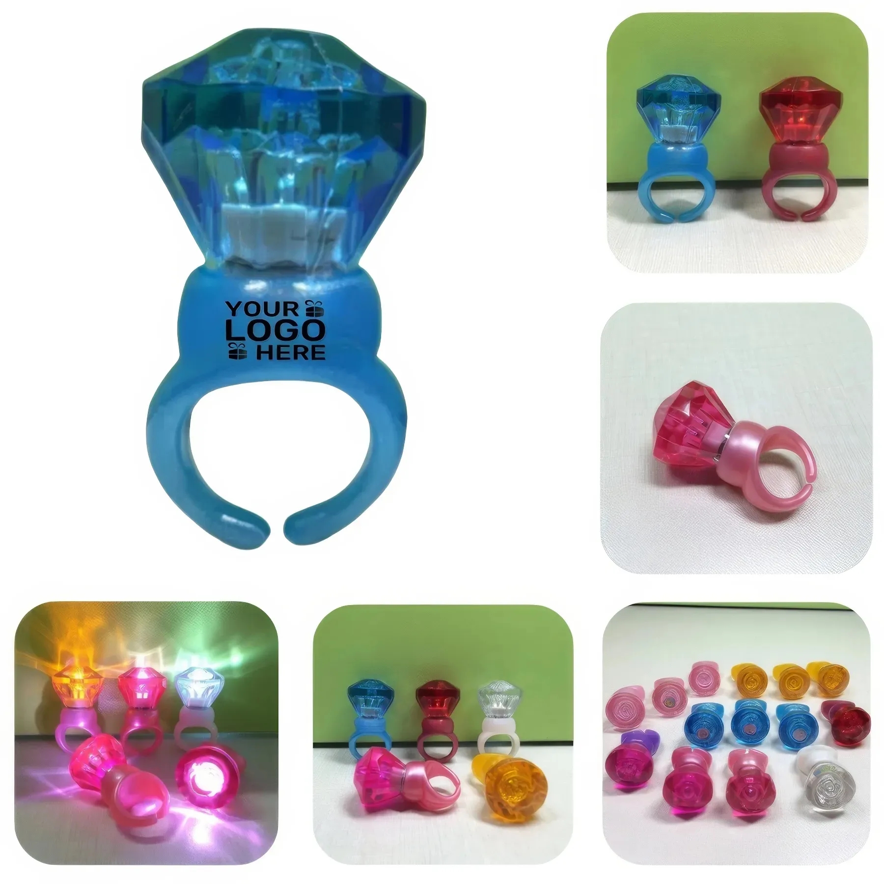 Glowing Diamond Rings 1