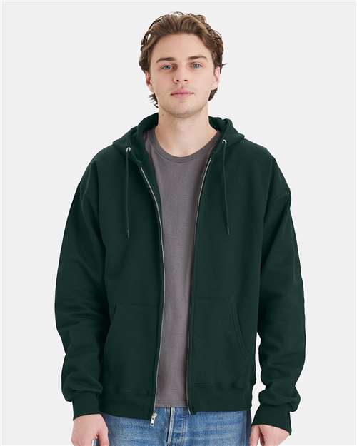 Unisex Ultimate Cotton® Full-Zip Hooded Sweatshirt - F280 73