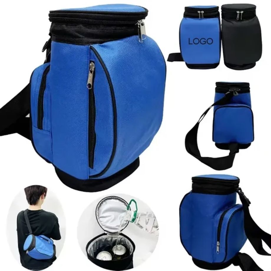 11.4''x6'' Golf Cooler Bag with Multi-Pockets 3