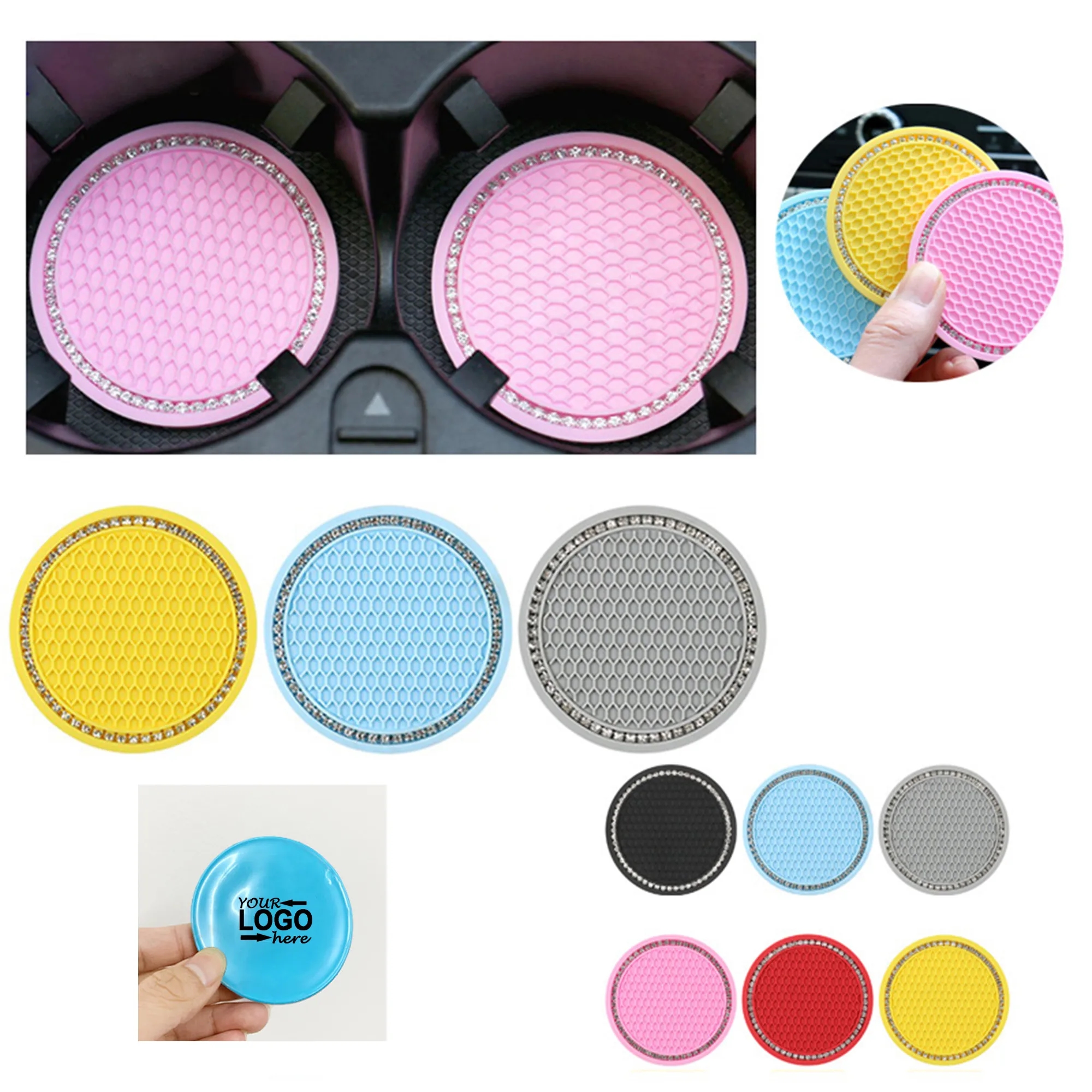 Car Coaster Silicone 5
