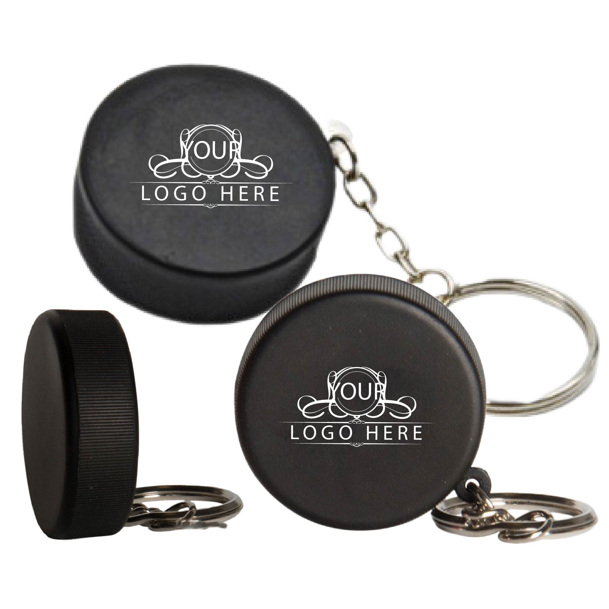 Hockey Puck Key chain 2