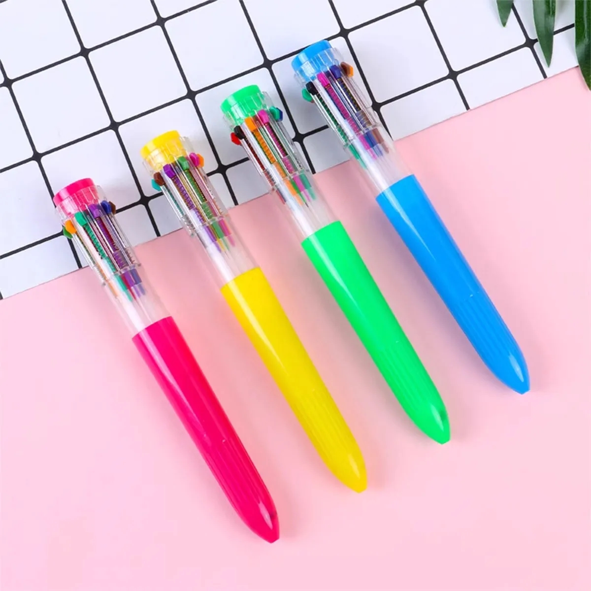10-in-1 Multicolor Retractable Ballpoint Pen 2