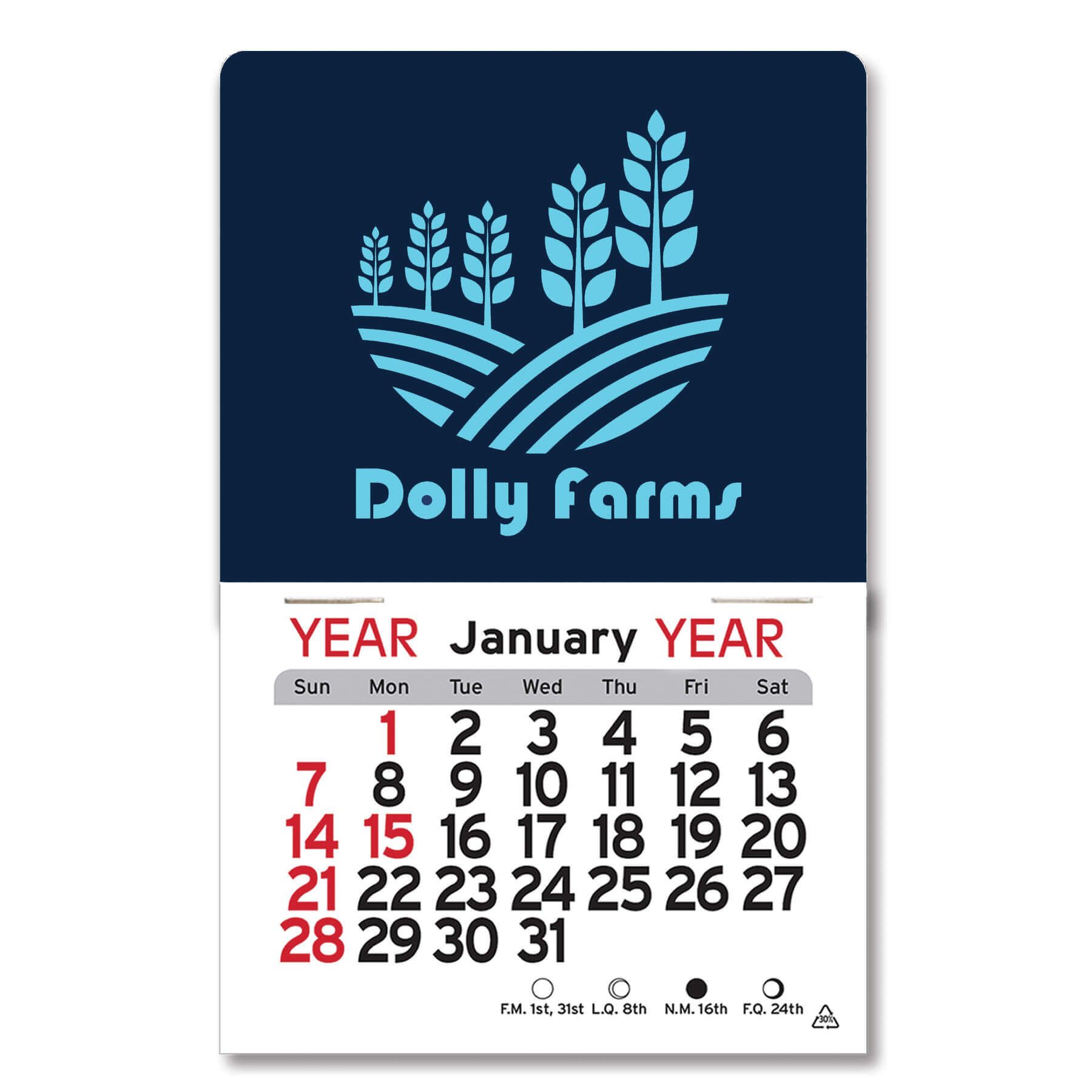 Adhesive Peel-N-Stick® Calendar - Billboard 3