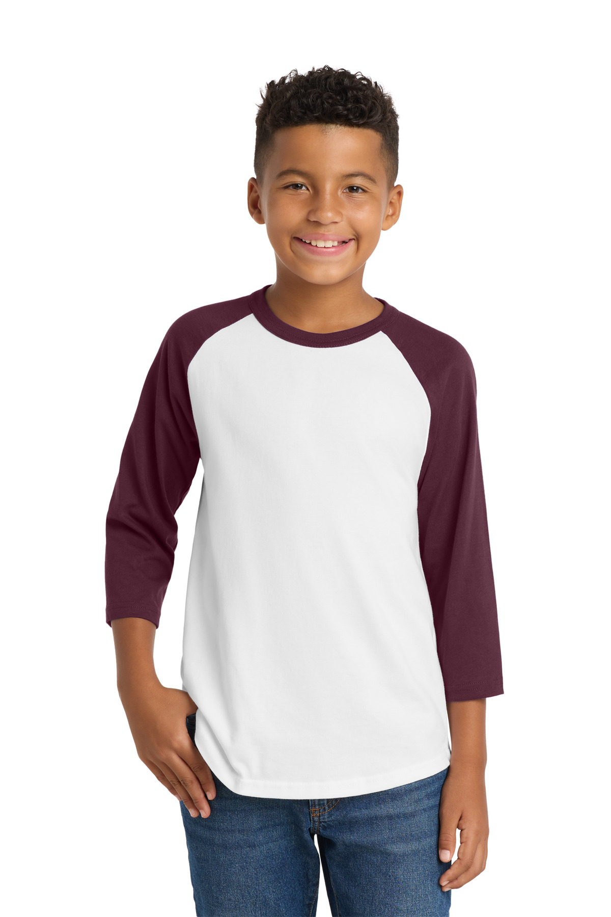 Sport-Tek Youth Colorblock Raglan Jersey. YT200 16
