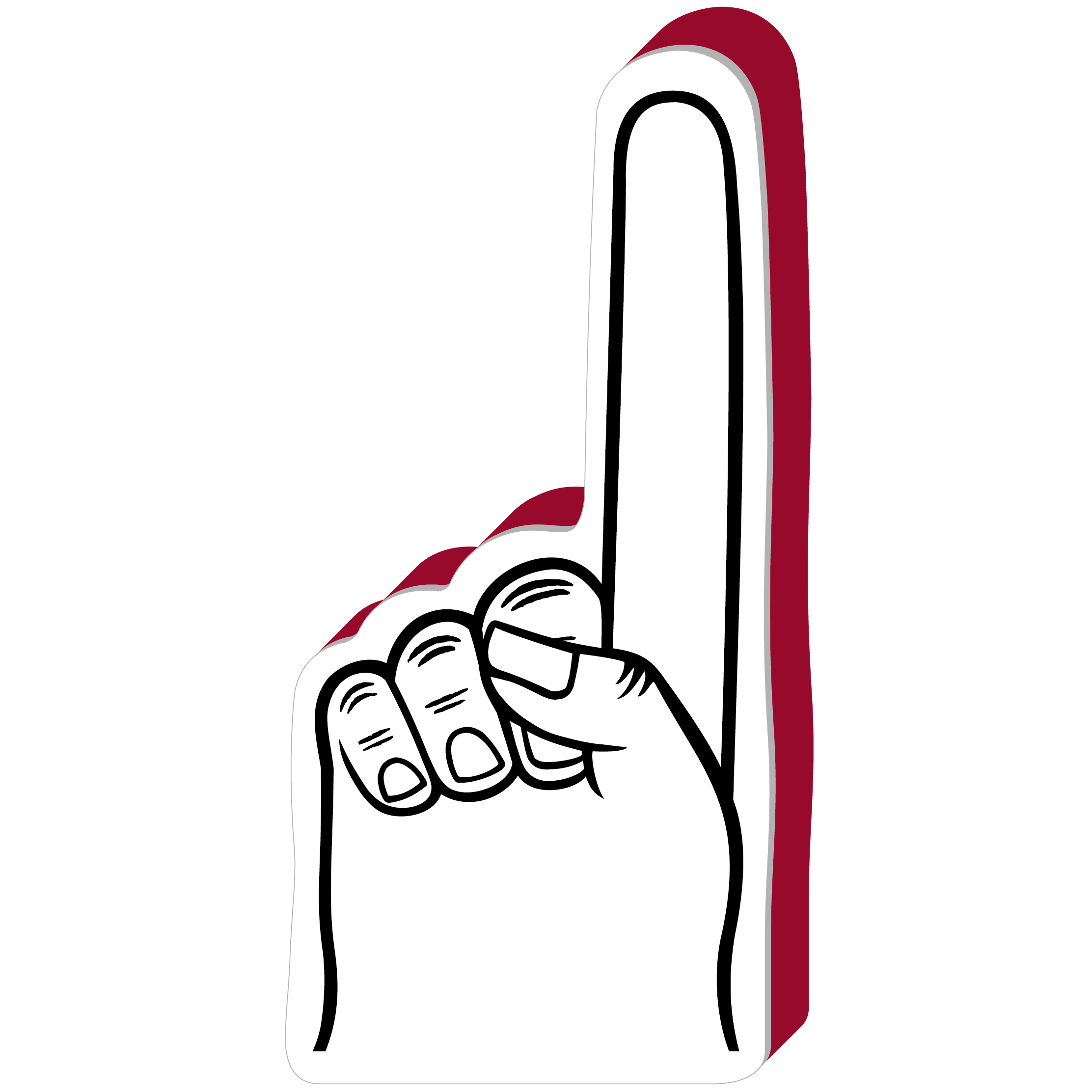 16" Signature Foam Hand 33
