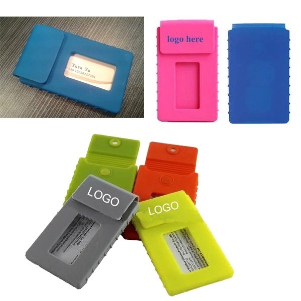 Silicone Business Card Holder 4