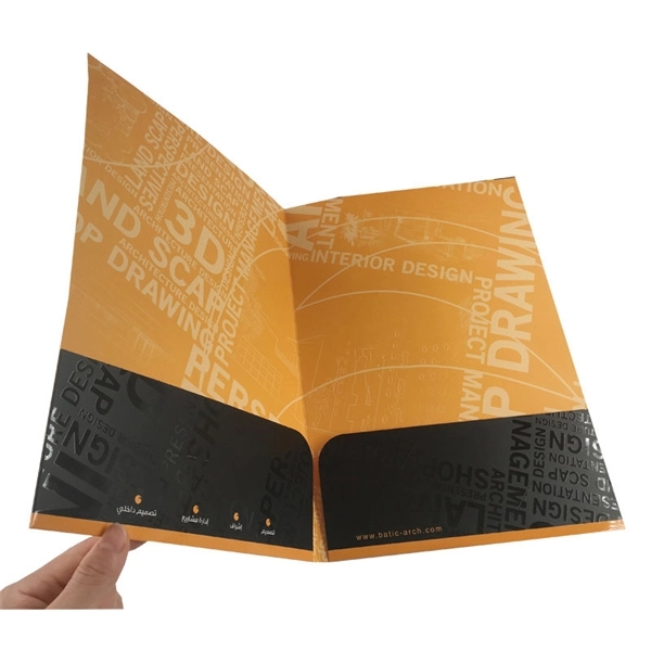Paper Two-Pocket Mini Folder 2
