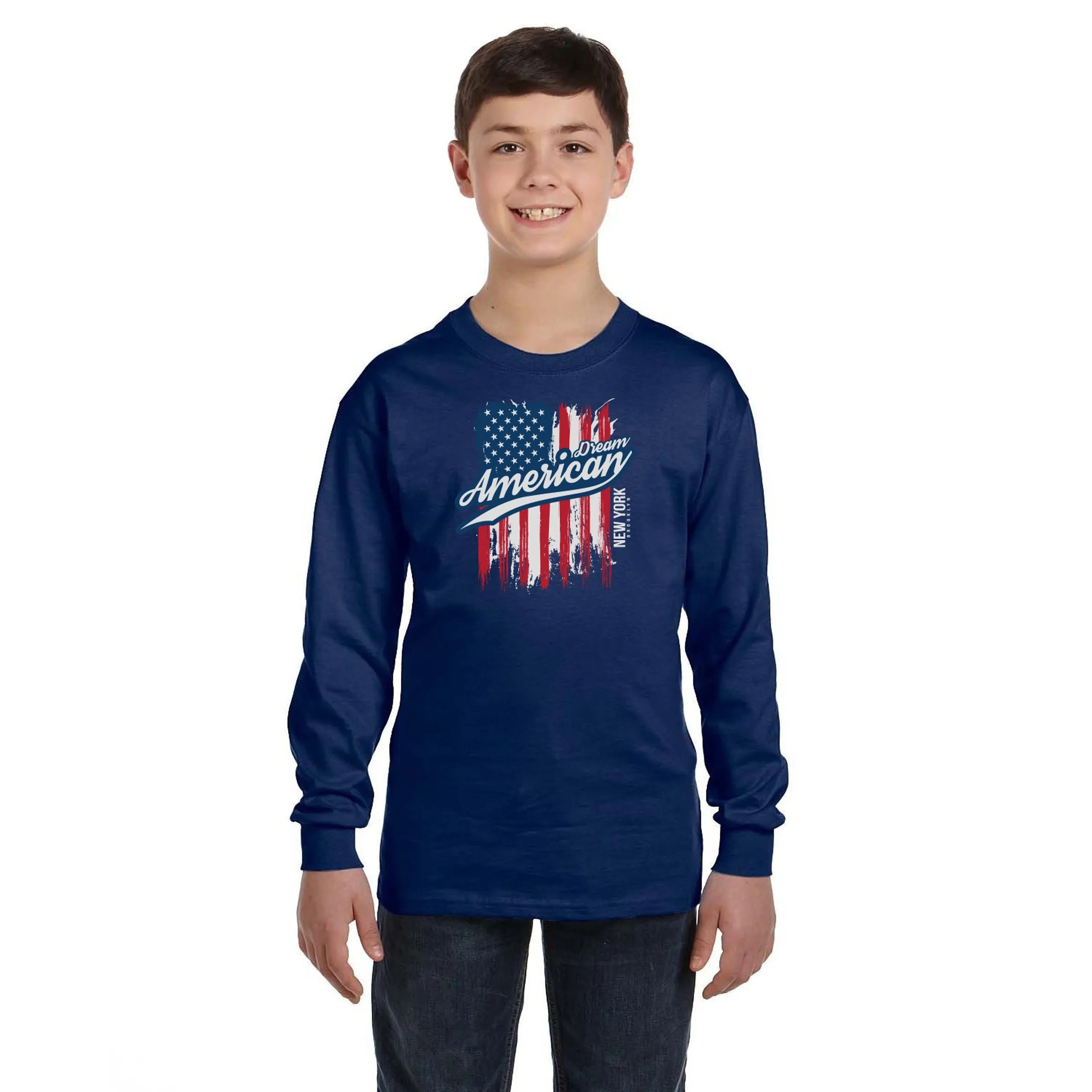 Gildan Heavy Cotton Youth Long Sleeve T-Shirt 17