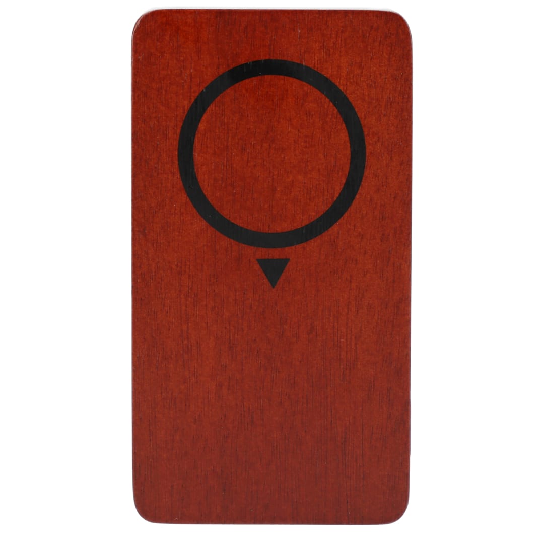 FSC® 100% Wood MagClick™ Fast Wireless Power Bank 53