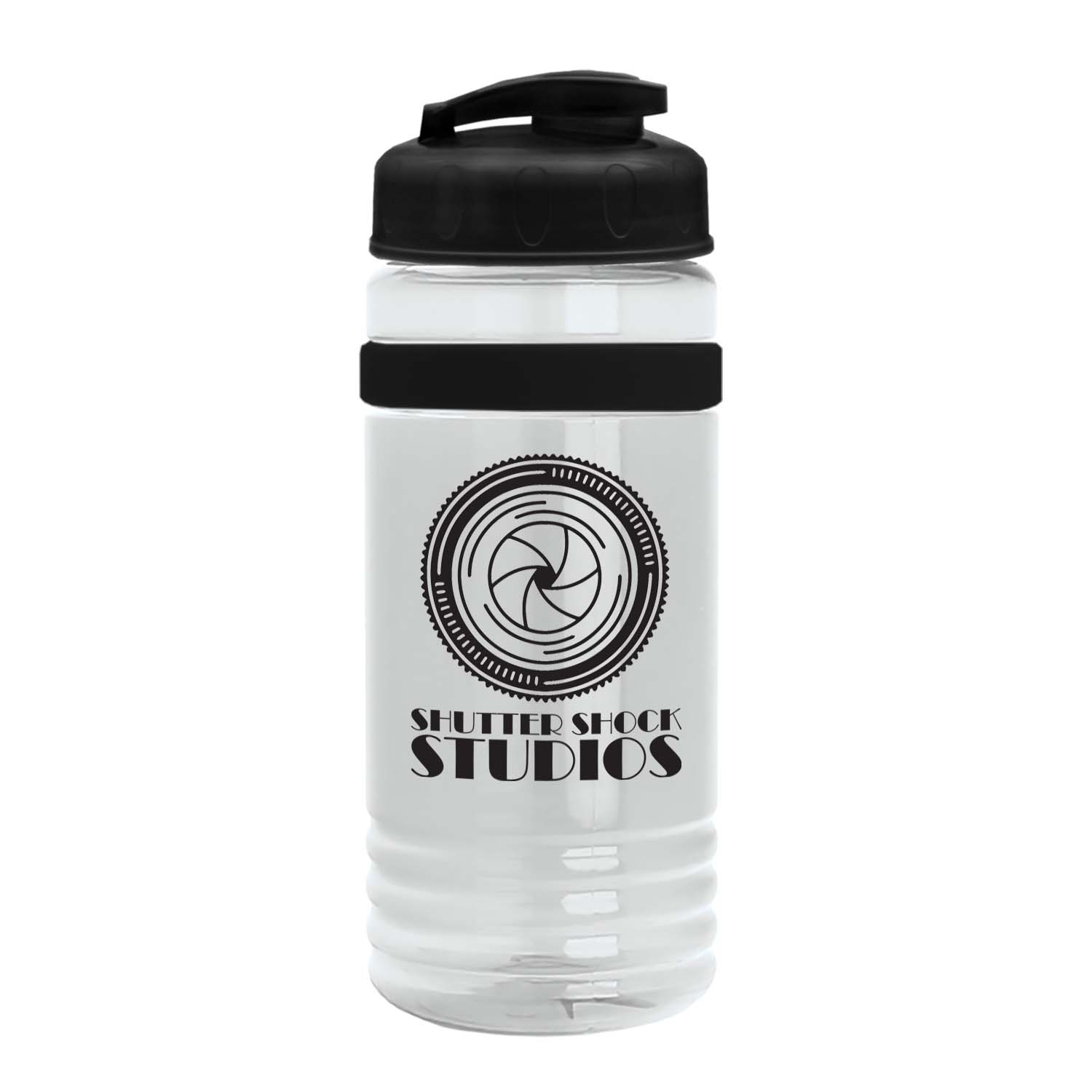 Groove Stripe ? 20 oz. Tritan Sports bottle with USA Flip