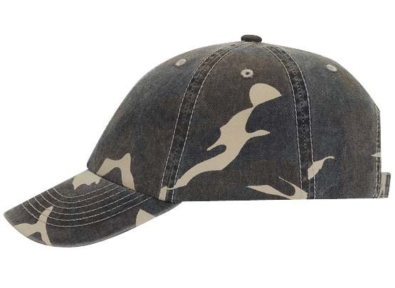 OTTO CAP® Camouflage 6 Panel Low Profile Baseball Cap 13