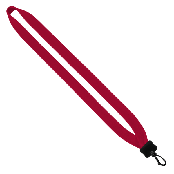 3/4" Cotton Lanyard with Plastic Clamshell & Swivel Snap Hook 32