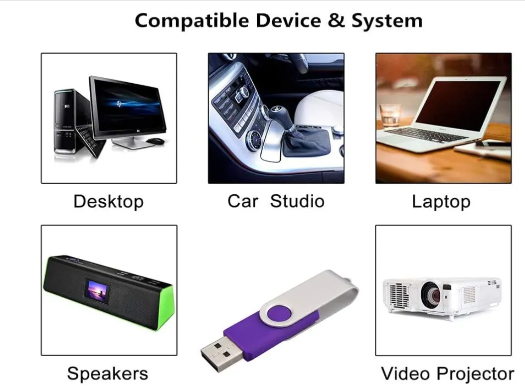 8GB USB Flash Jump Drive Fold Storage Memory 5