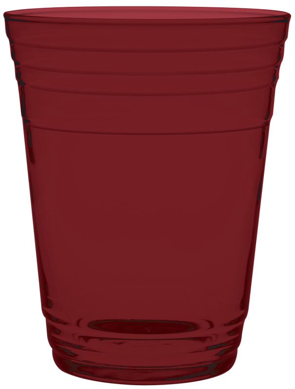16 oz. Glass Fill Up Cup 58