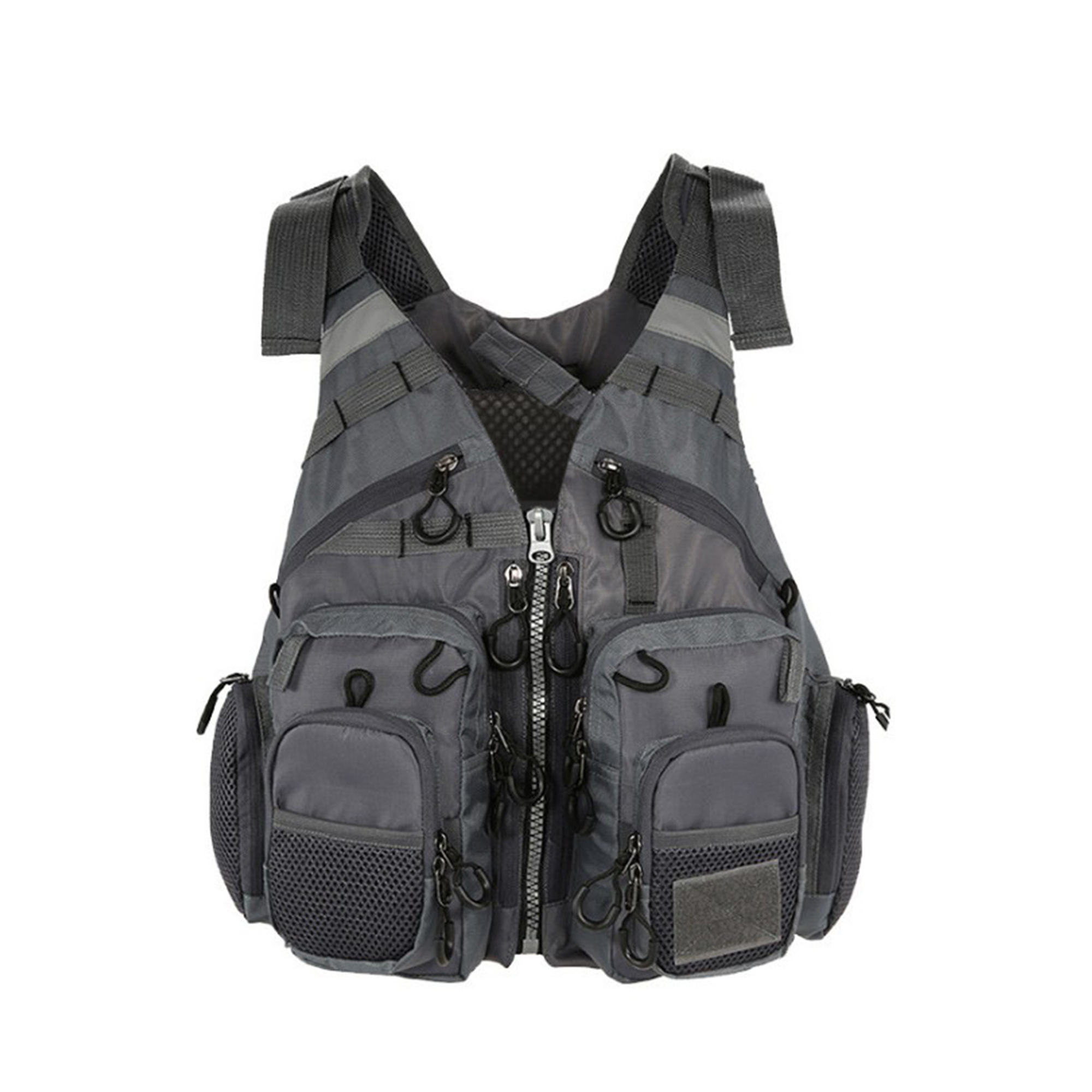 Adjustable Multi Pocket Floating Life Vest 21.7" x 18.2" 11