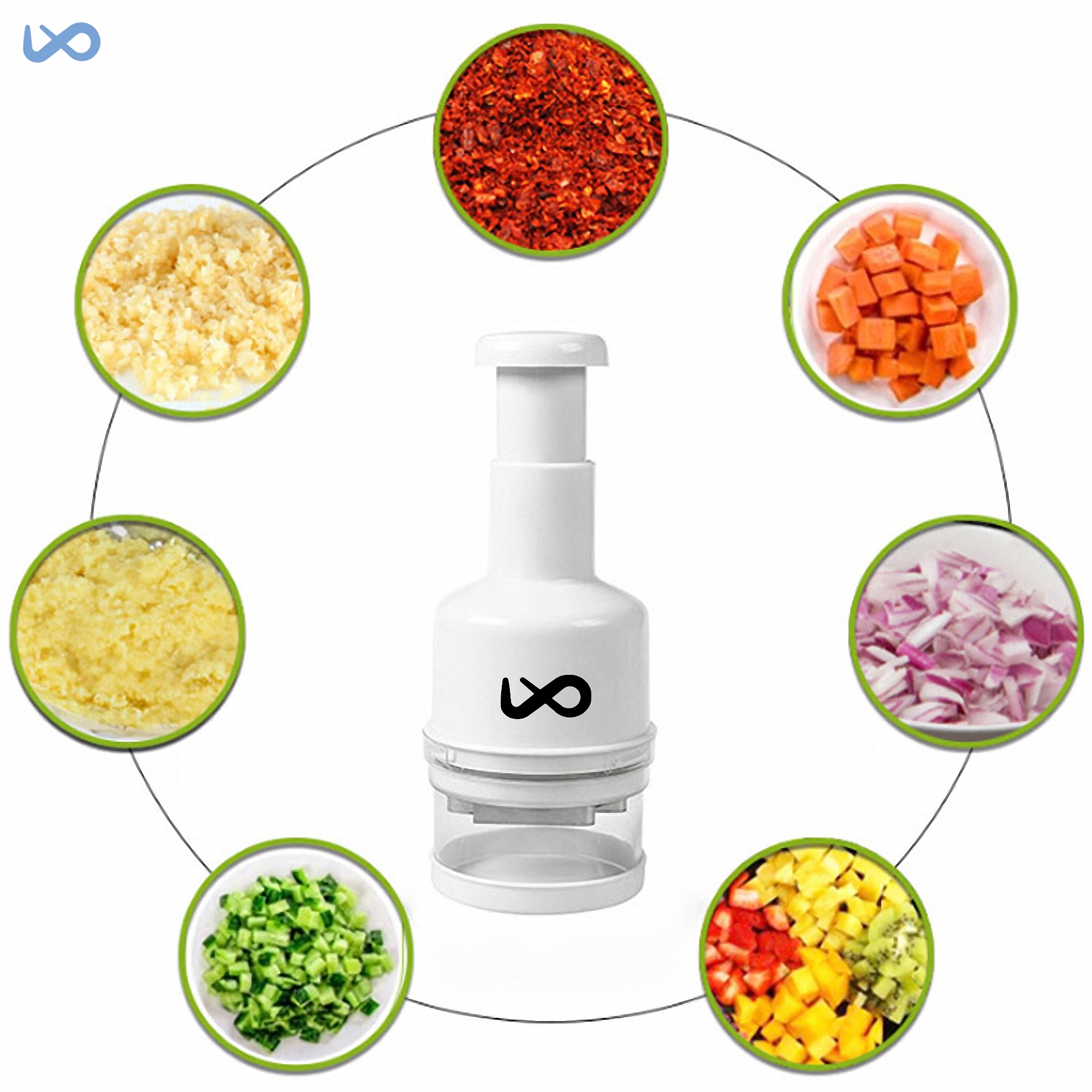 Easy Press Vegetable Chopper 2