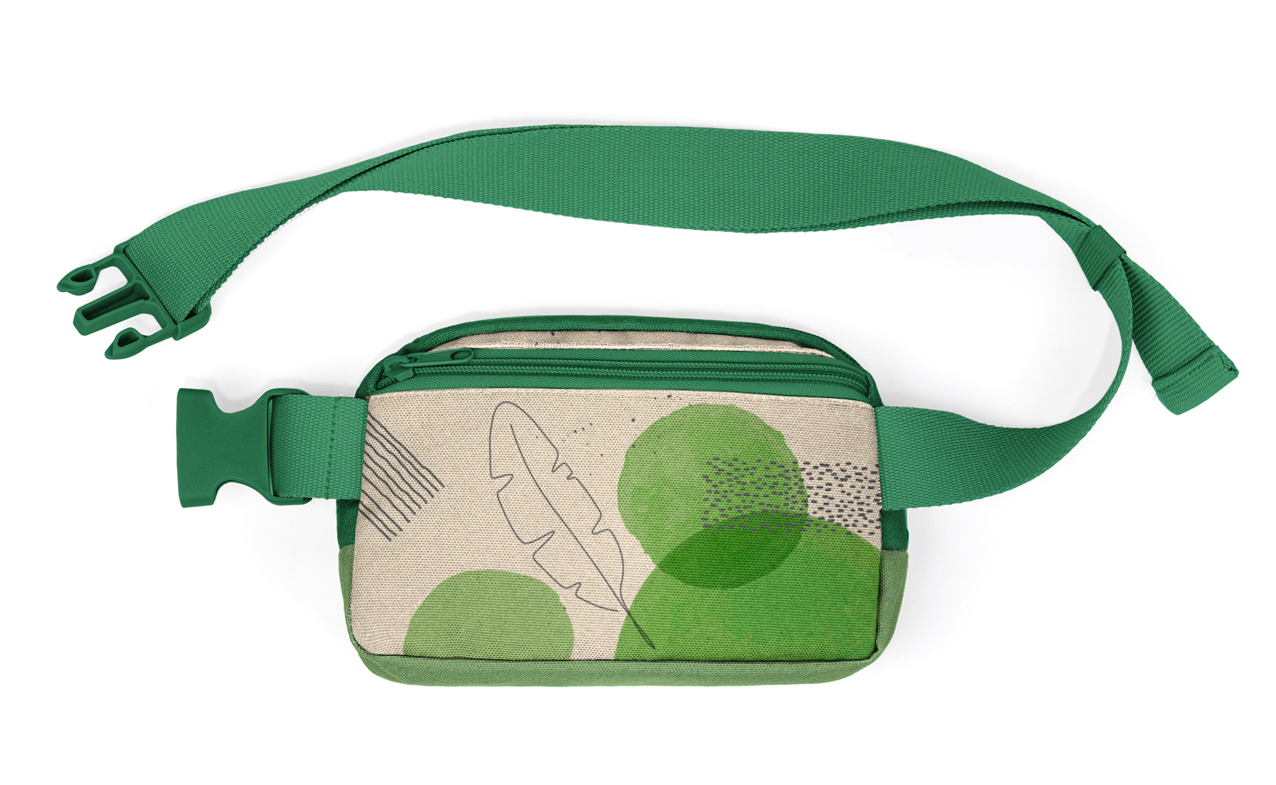 Recycled Canvas Crossbody Bag