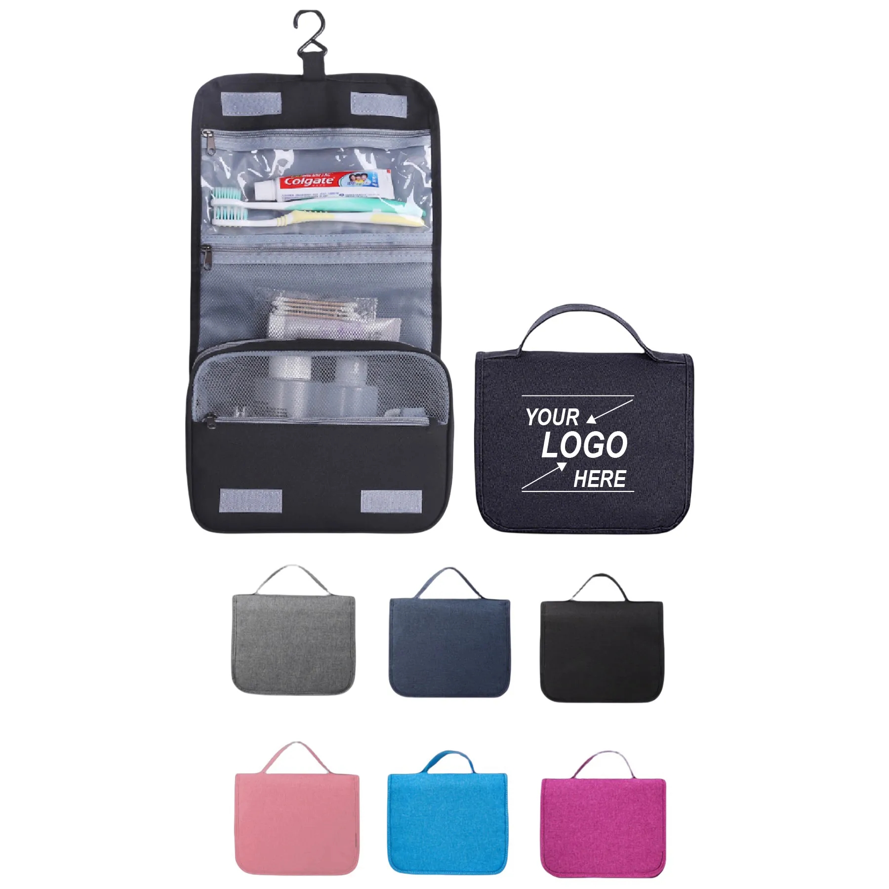 Hanging Travel Toiletry Bag 9