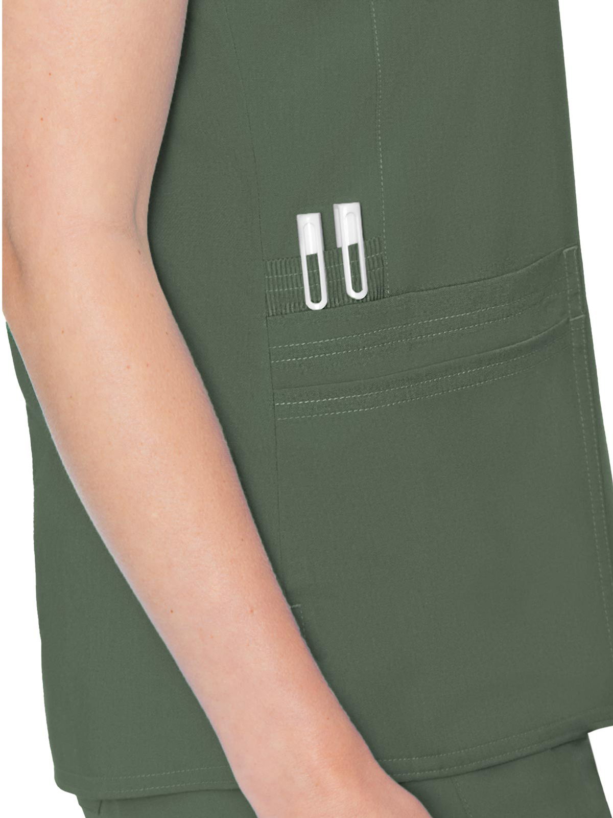 Med Couture - MC Touch - Women's 6-Pocket Raglan Sleeve Top 39