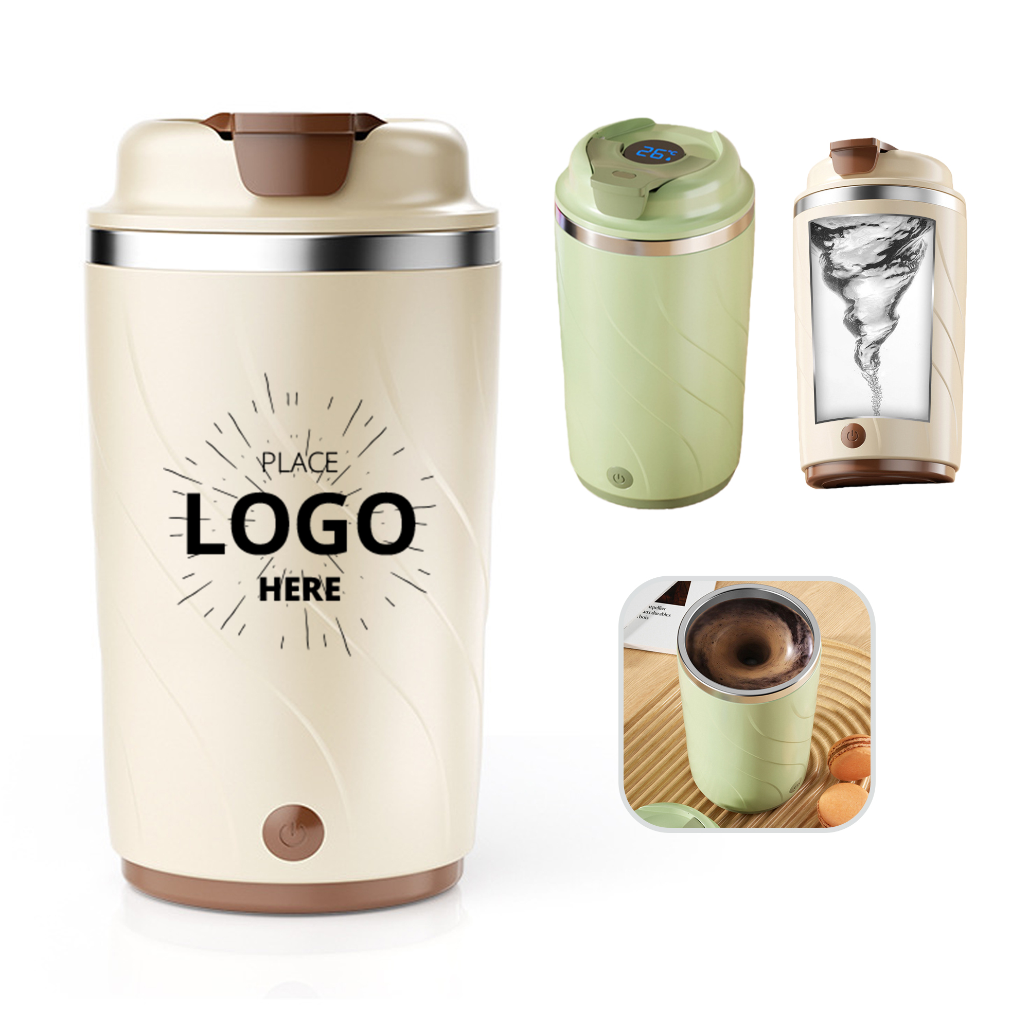 Rechargeable Automatic Stirring Cup 2